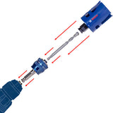 EXPERT Construction Material Lochsäge-Set 20/25/32/38/51/64 mm, 10-tlg.