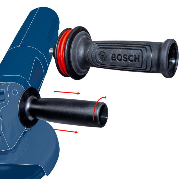 EXPERT Handle for Vibration Control M14 Winkelschleifer, 169 x 69 mm