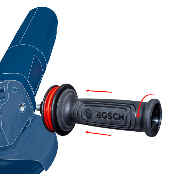 EXPERT Handle for Vibration Control M10 Winkelschleifer, 169 x 69 mm
