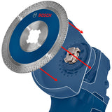 EXPERT R782 Prisma Ceramic X-LOCK Fiberscheibe, 125 mm, 22,23 mm, K 36, 25 Stk.