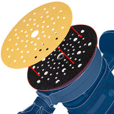 Lammwollhaube für Exzenterschleifer, 130 mm, Klett, 1er-Pack