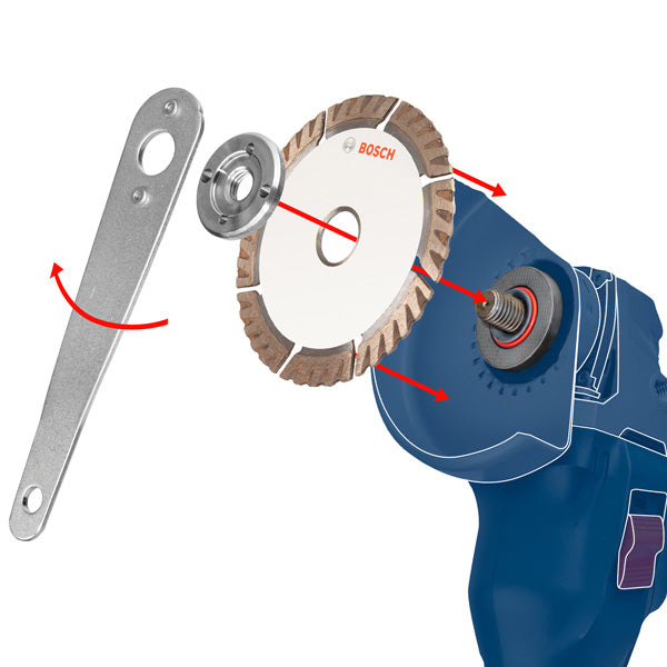 EXPERT Carbide Multi Wheel Trennscheibe, 230 mm, 22,23 mm