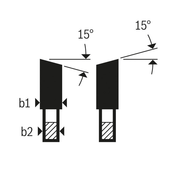 Kreissägeblatt für Akkusägen Expert for Wood, 254 x 2,1/1,6 x 30, T24