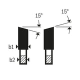 Kreissägeblatt für Akkusägen Expert for Wood, 254 x 2,1/1,6 x 30, T48