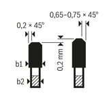 Kreissägeblatt Expert for Steel H 230 x 25,4 - 48