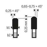 Kreissägeblatt Expert for Steel B 355 x 25,4 - 80