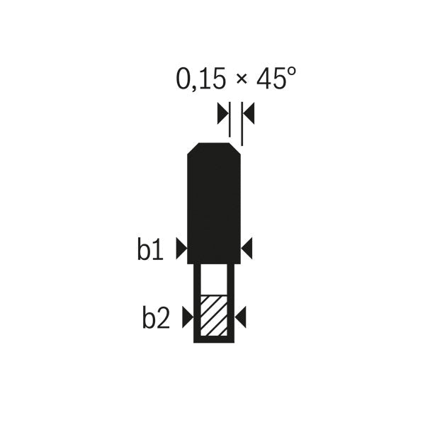 Expert for Fiber Cement 168 x 20 x 1,8/1,2 mm, T4