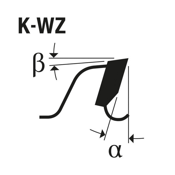 Vorritzblatt konisch, Best for Laminated Panel, 120 x 20 x 2,2 mm, 24