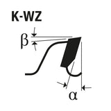 Vorritzblatt konisch, Best for Laminated Panel, 120 x 20 x 2,2 mm, 24