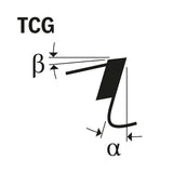 Expert for Fiber Cement 168 x 20 x 1,8/1,2 mm, T4