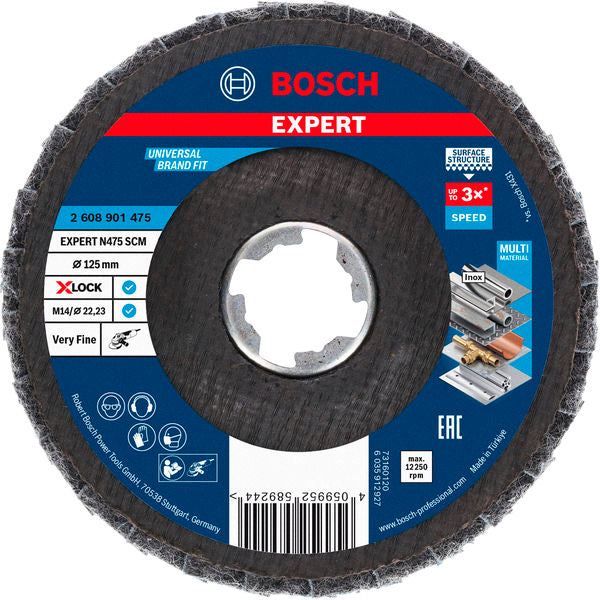 EXPERT N475 SCM X-LOCK Scheibe, 125 mm, sehr fein
