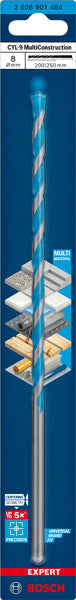 EXPERT CYL-9 MultiConstruction Bohrer, 8 x 200 x 250 mm