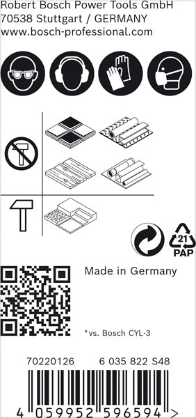 EXPERT CYL-9 MultiConstruction Bohrer, 16 x 150 x 200 mm