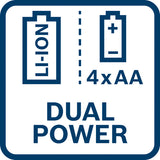 Wärmebildkamera GTC 400 C, 1 x Akku GBA 12V 2.0Ah