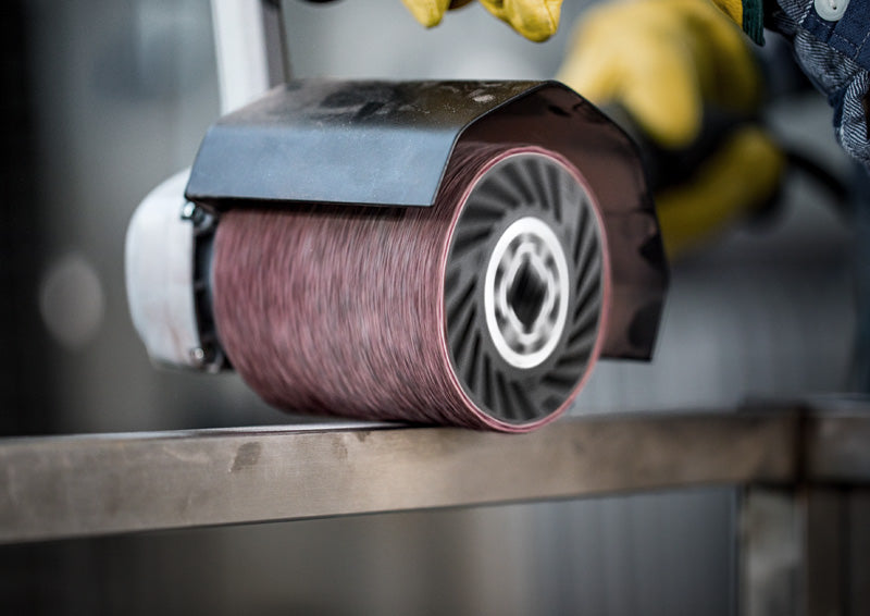 EXPERT N470 Schleifhülse für Satinierer, 100 x 290 mm, 90 mm, mittel, 10 Stk.