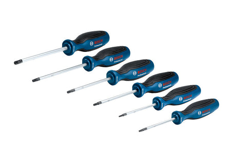 Schrauber Schraubendreher-Set, 6-tlg., TX
