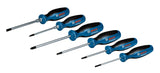 Schrauber Schraubendreher-Set, 6-tlg., SL/PH/PZ/TX