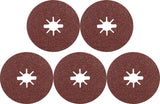 EXPERT R781 Prisma Ceramic Fiberscheibe, X-LOCK, 115 mm, 22,23 mm, K 80, 5-tlg.