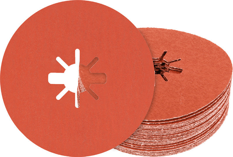 EXPERT R782 Prisma Ceramic X-LOCK Fiberscheibe, 125 mm, 22,23 mm, K 36, 25 Stk.