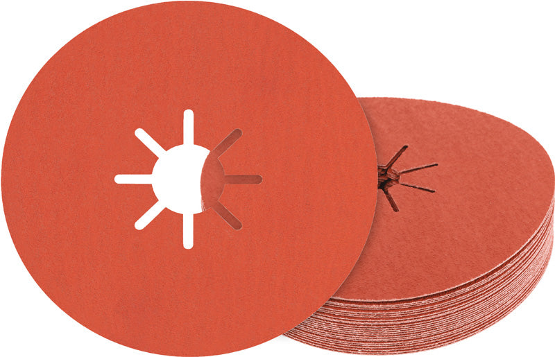 EXPERT R782 Prisma Ceramic Fiberscheibe, 180 mm, 22.23 mm, K 80, 25 Stk.