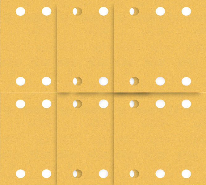 EXPERT C470 Schleifpapier-Set für Schwingschleifer, 115 x 140 mm, 10-tlg.