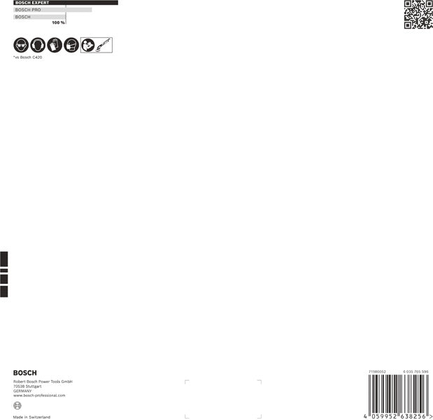 EXPERT C470 Schleifpapier, 225 mm, K 40/80/120/180, 6 Stück