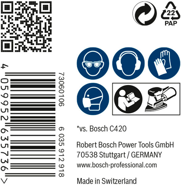 EXPERT M480 Schleifnetz, 100 x 150 mm 50 Stück