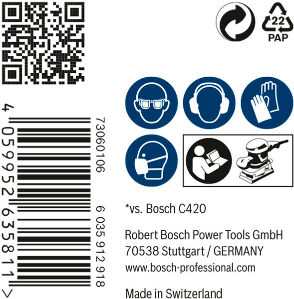 EXPERT M480 Schleifnetz, 80 x 133 mm 50 Stück