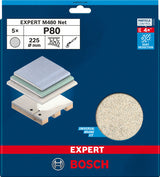 EXPERT M480 Schleifnetz, 225 mm 5 Stück
