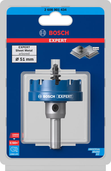 EXPERT Sheet Metal Lochsäge für Stahlblech 51 mm