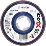 X-LOCK-Fächerschleifscheibe X551, Expert for Metal, K: 120, 125 mm