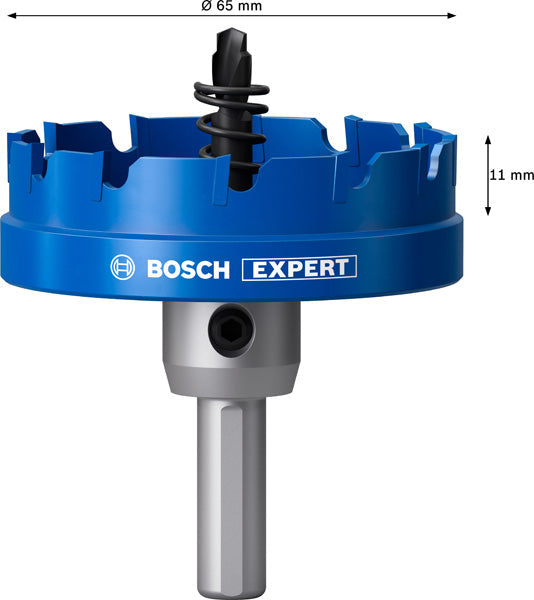 EXPERT Sheet Metal Lochsäge für Stahlblech 65 mm