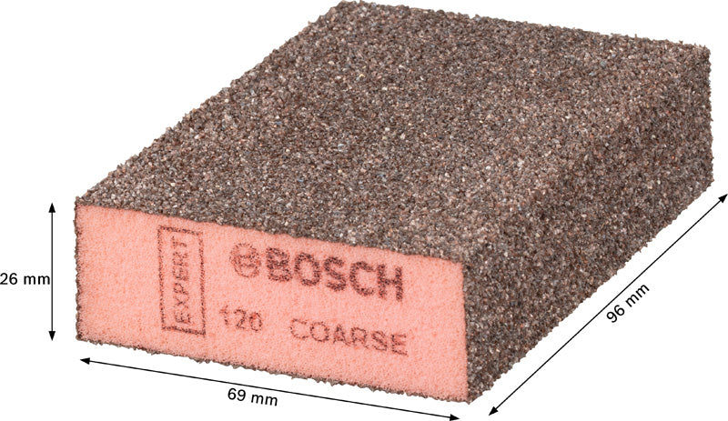 EXPERT S471 Standard Schleifblock, 26x69x97 mm, grob, 20 Stk