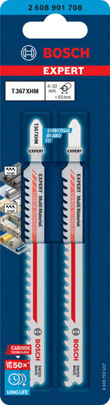 EXPERT Multi Material T367XHM Stichsägeblatt, 2 Stück