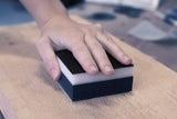 EXPERT Dual Density Set: Handschleifblock und Schleifnetz, 80x133 mm