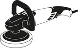Polierschwamm, 125 mm, geschnitten, 2 Stk