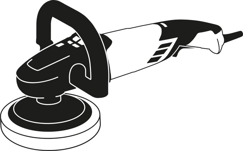 Lammwollhaube für Exzenterschleifer, 130 mm, Klett, 1er-Pack