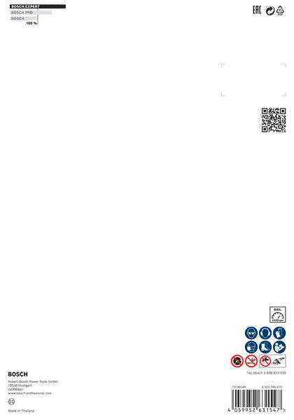EXPERT MultiMaterial Diamanttrennscheiben, 230 x 22,23 x 2,4 x 15 mm
