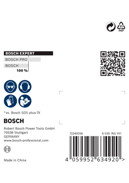 EXPERT SDS Clean plus Anschluss für Hammerbohrer