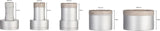 PRO Ceramic dry X-Lock Bohrkronen-Set, 68x33, 51x33, 35x33, 25x33, 20 mm, 5-tlg.