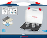 PRO Ceramic dry X-Lock Bohrkronen-Set, 68x33, 51x33, 35x33, 25x33, 20 mm, 5-tlg.