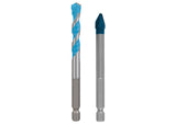 EXPERT HEX-9 Hard Ceramic + HEX-9 Multi Construction Bohrer, 8 mm