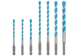 EXPERT HEX-9 Multi Construction Bohrer-Set, 5/5,5/6/7/8/10 mm, 7-tlg.