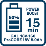 Combo Kit 18V-Set mit 5 Werkzeugen: GSB + GBH + GWS + GSA + GLI + 3 x Akku