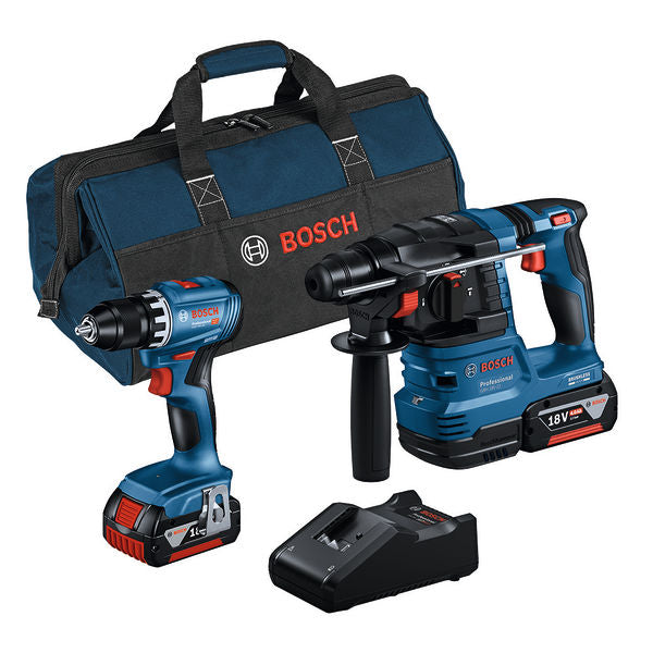 Combo Kit 2-tlg. Kit 18V: GSR 18V-45 + GBH 18V-22 + 2 x 4.0Ah + GAL 18V-40 (C)