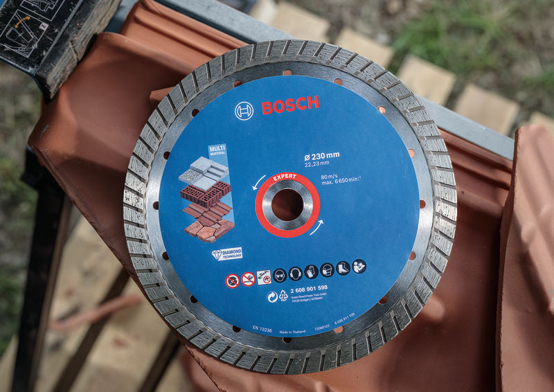 EXPERT MultiMaterial Diamanttrennscheiben, 230 x 22,23 x 2,4 x 15 mm