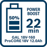 Starter-Set 2 x ProCORE18V 12.0Ah + GAL 18V-160