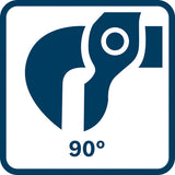Eckrohrzange 90°, 420 mm