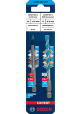 EXPERT HEX-9 Hard Ceramic + HEX-9 Multi Construction Bohrer, 8 mm