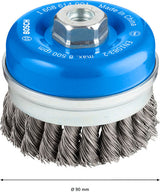 PRO Metal heavy Topfbürste, 90 x 0,5 mm, Gewinde